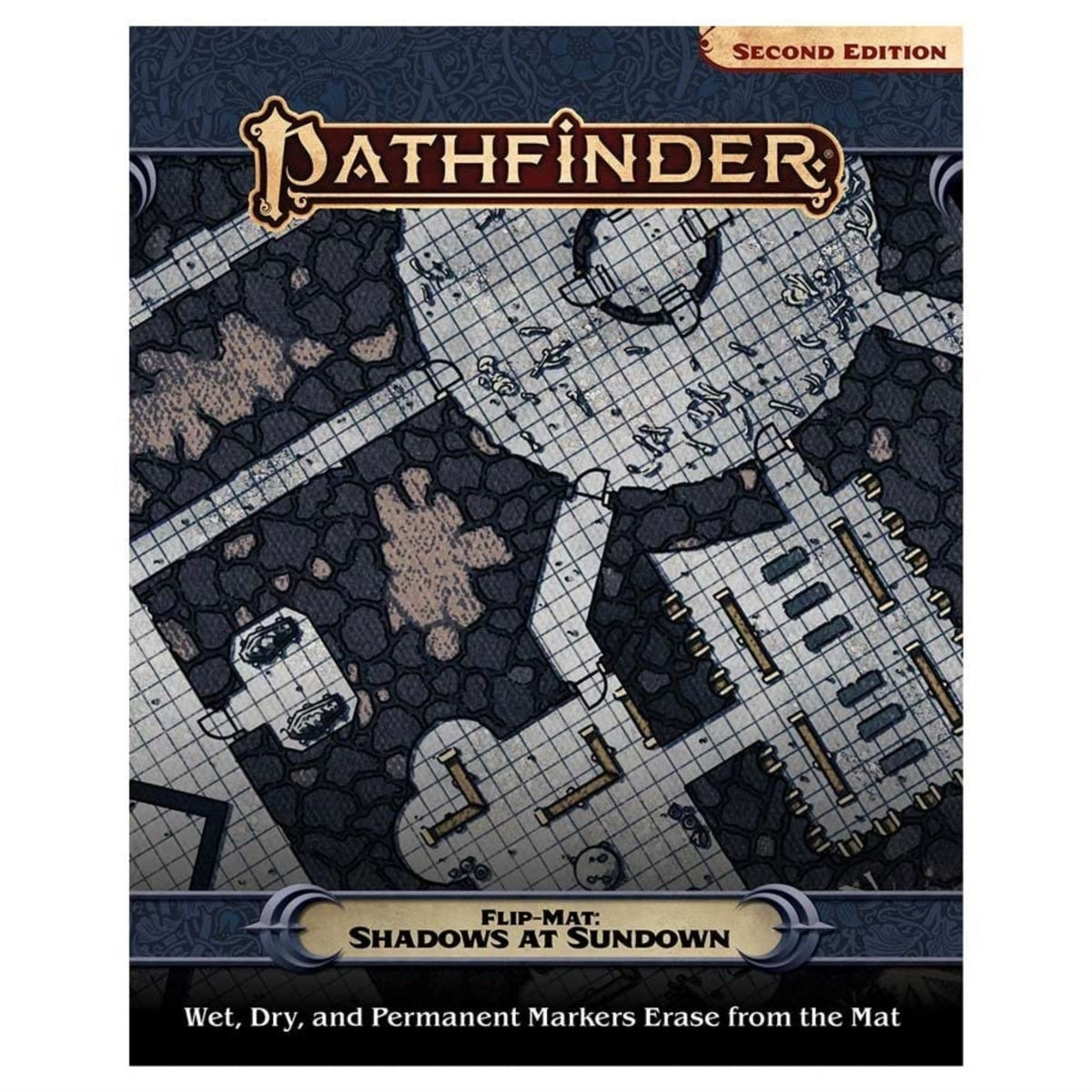 Paizo Pzo30121 Pathfinder Flip-Mat Shadows At Sundown Book