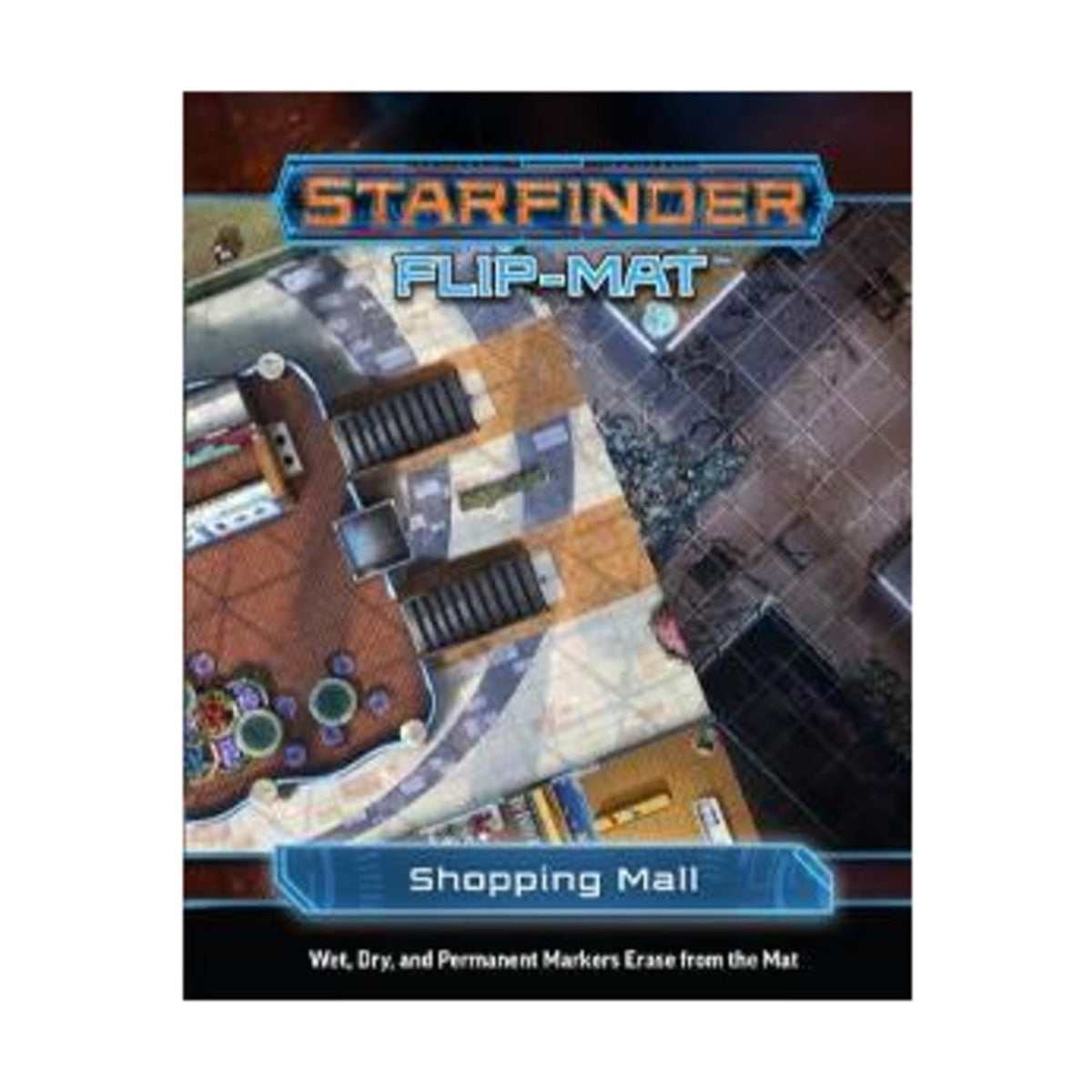 Starfinder Flip-Mat: Shopping Mall