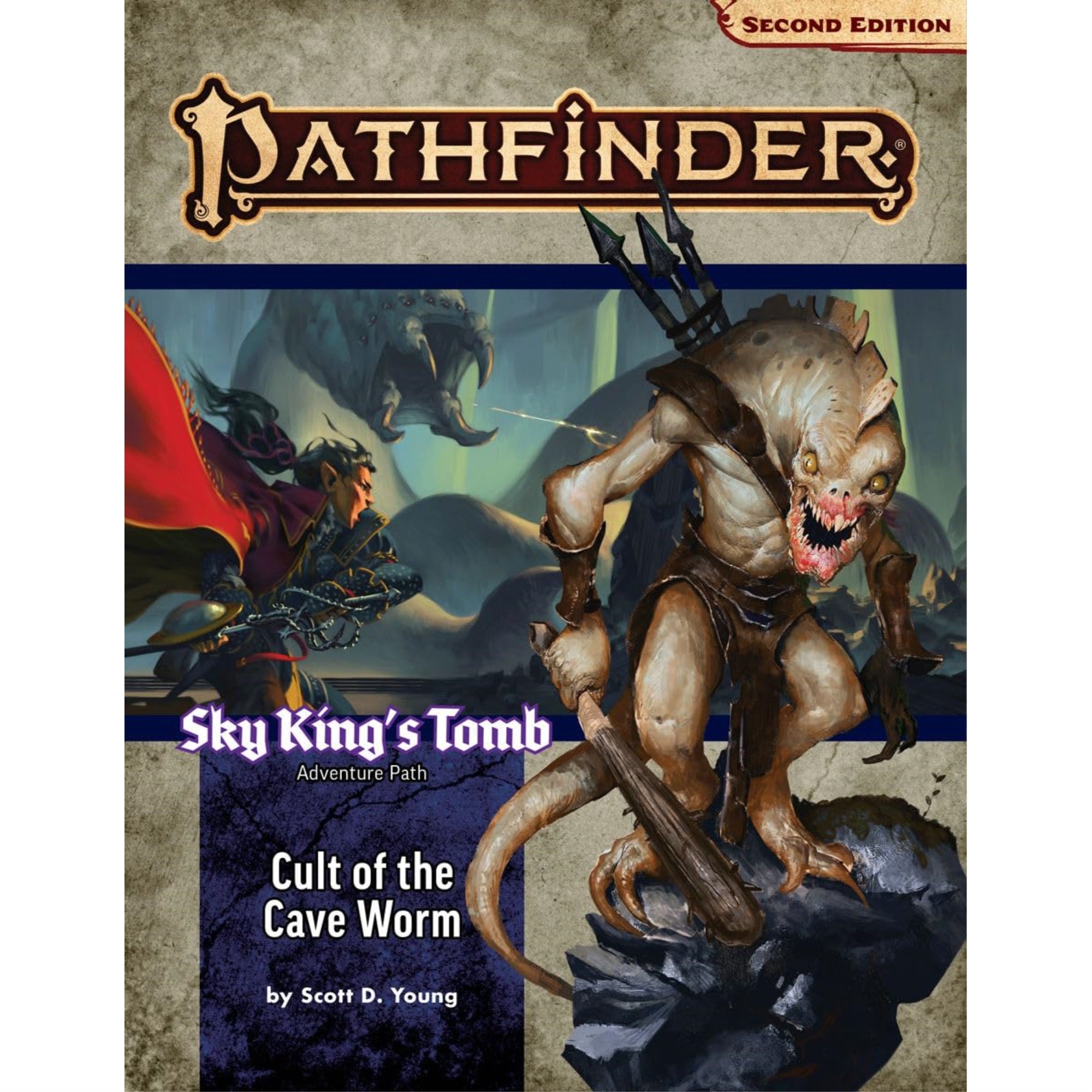 Pathfinder Adventure Path: Cult Of The Cave Worm (Sky Kings Tomb 2 Of 3) (P2) (Sky Kings Tomb, 2)