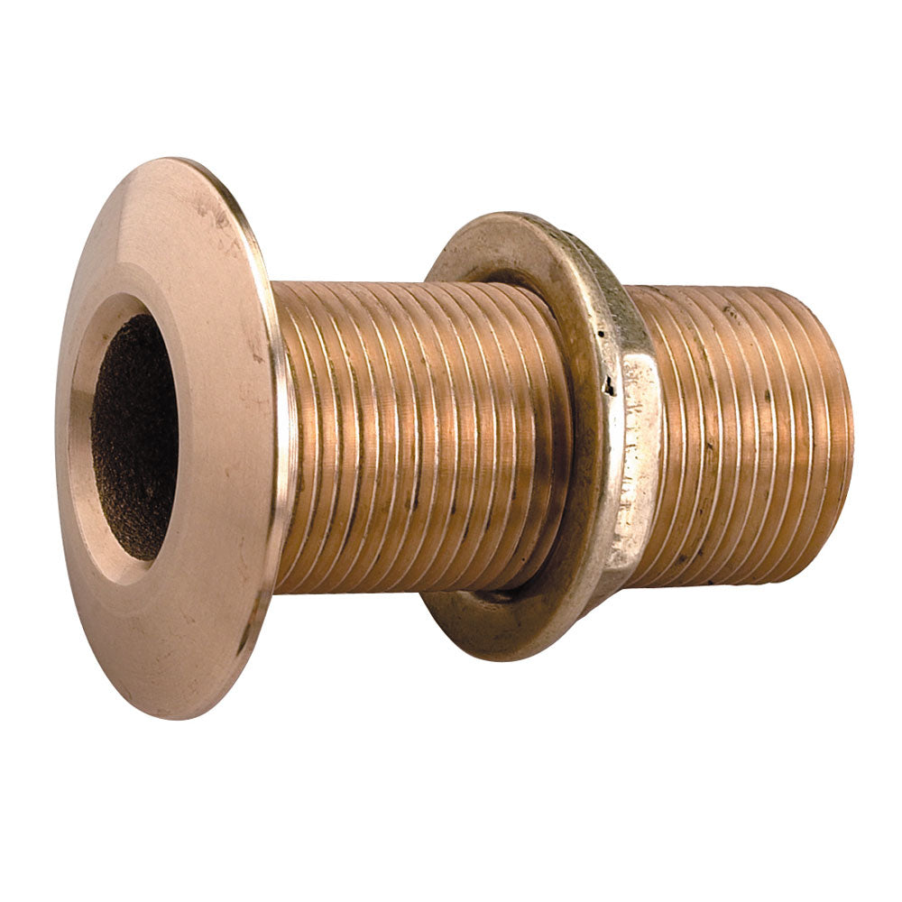 Perko 1-1/4' Thru-Hull Fitting W/ Pipe Thread Bronze