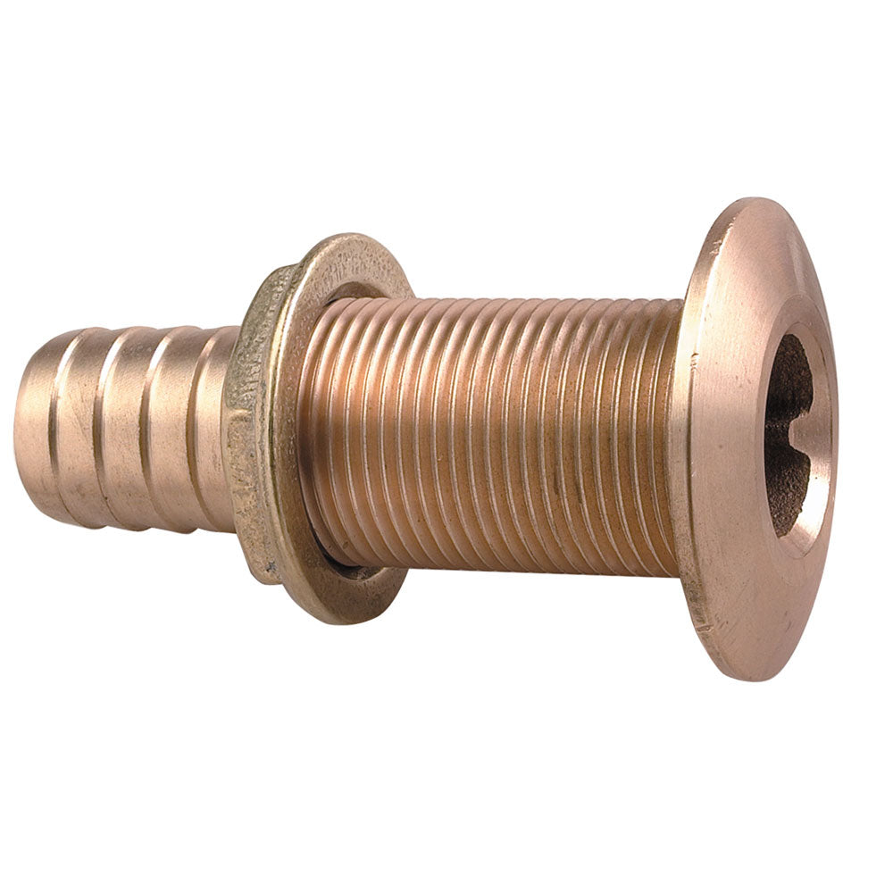 Perko 1-1/8' Thru-Hull Fitting F/ Hose Bronze