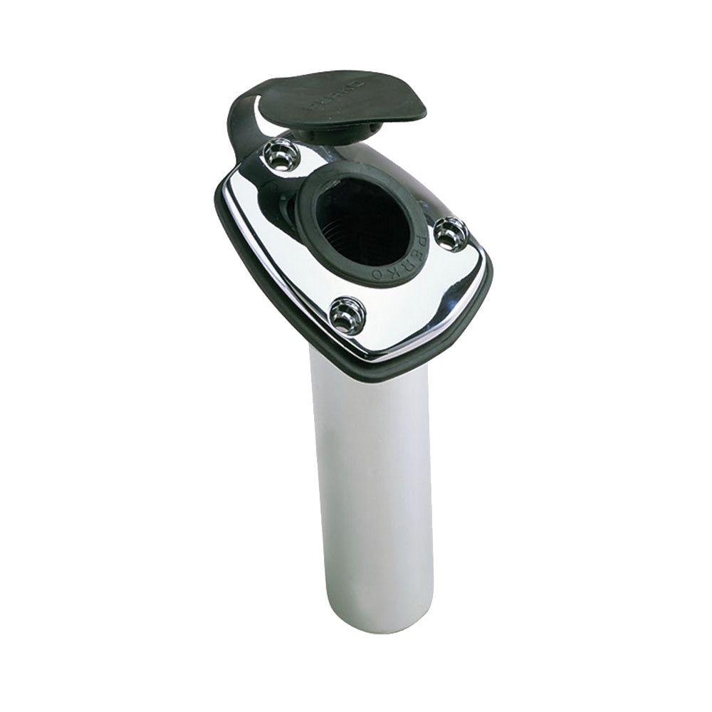 Perko Flush Mount Angled Rod Holder 65 Degrees Cp Zinc