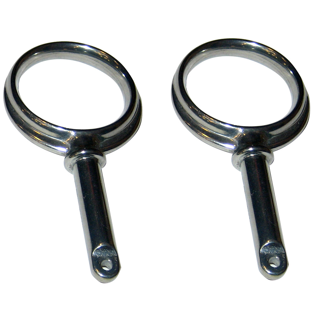 Perko Round Type Rowlock Horns Plain Zinc