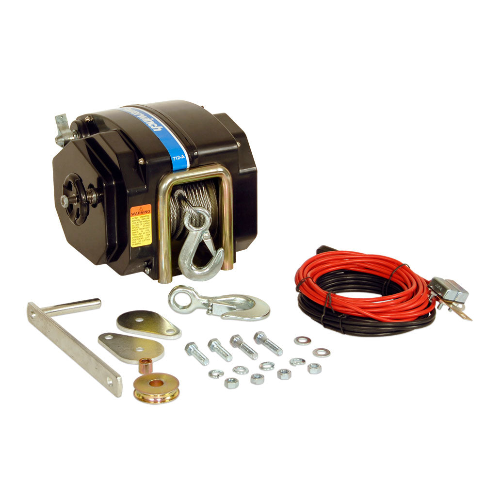 Powerwinch 712A Trailer Winch P77712 7500 Lb Max Weight
