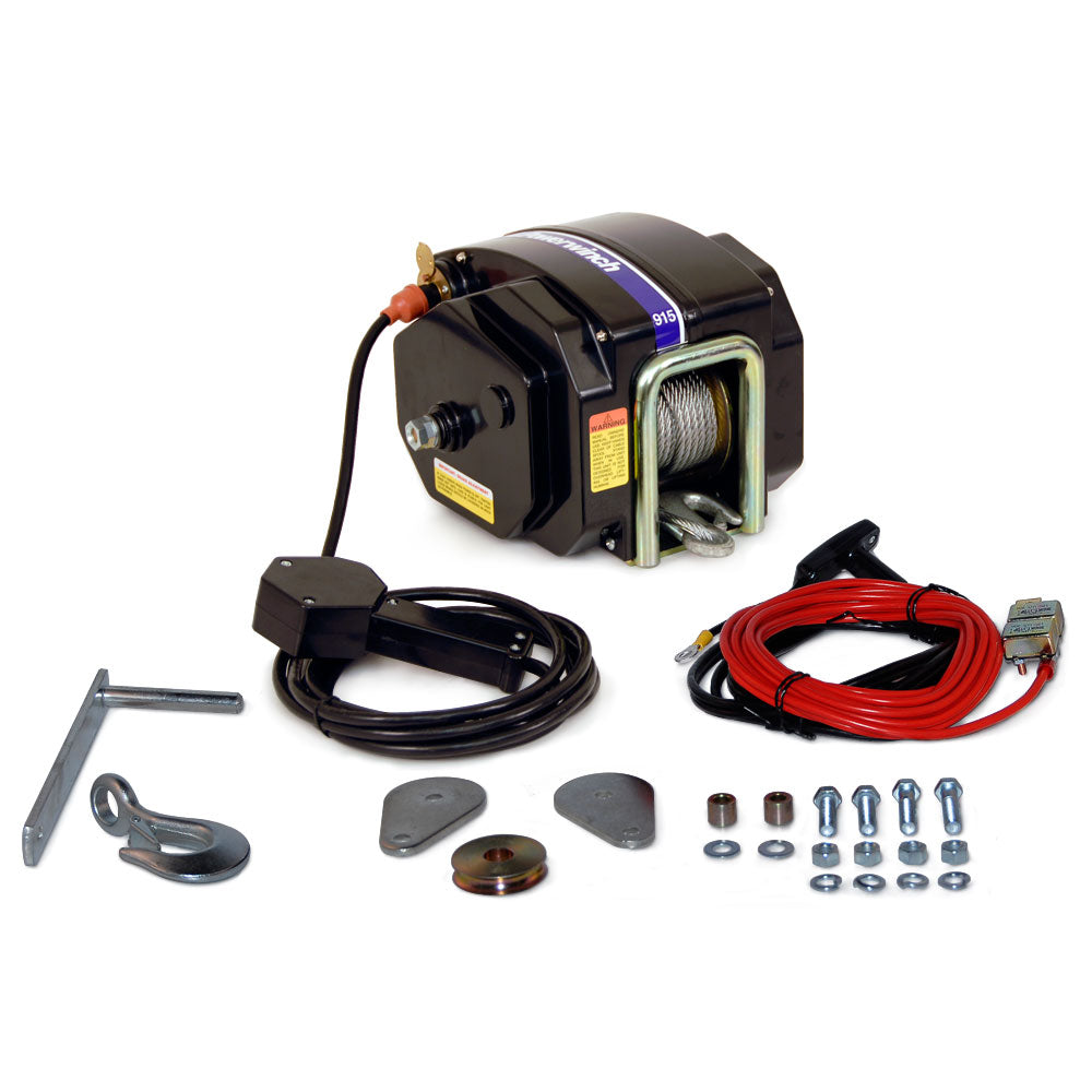 Powerwinch 915 Trailer Winch P77915 9500 Lb Max Weght