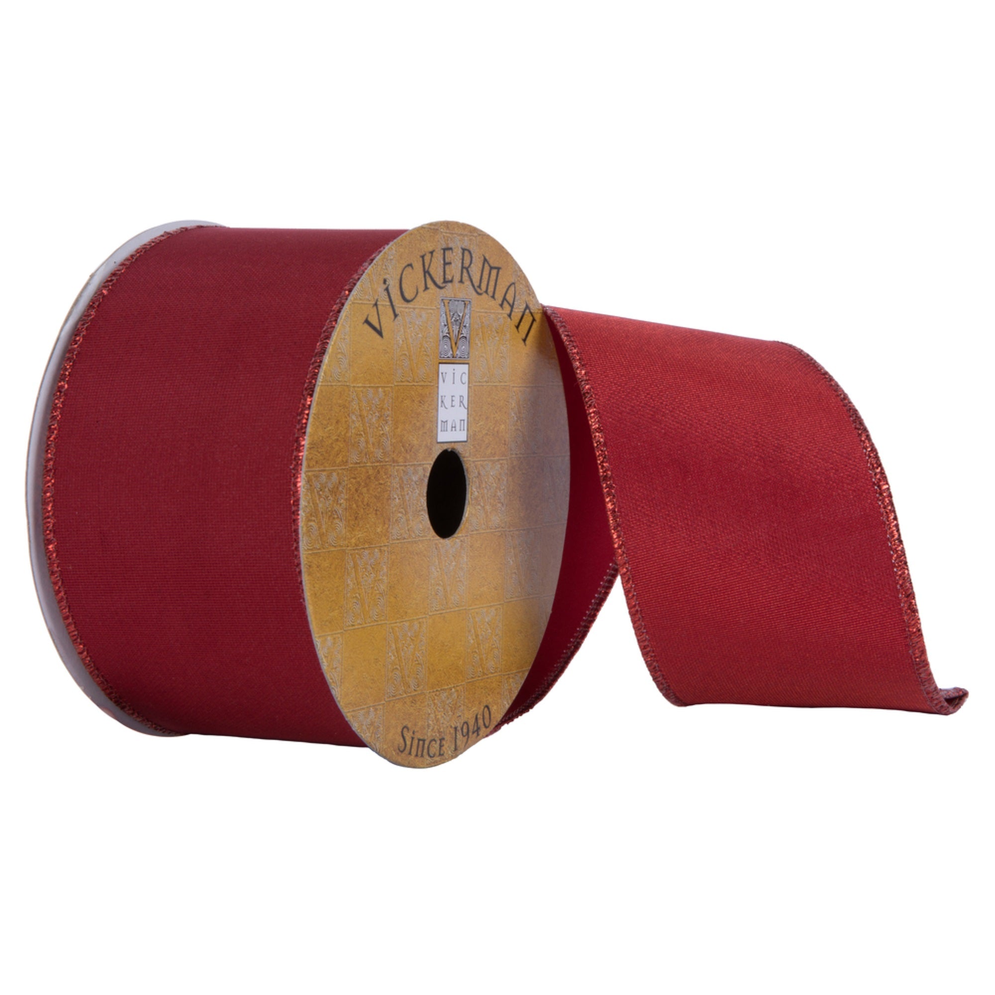 2.5”x10Yd Crimson Red Ribbon