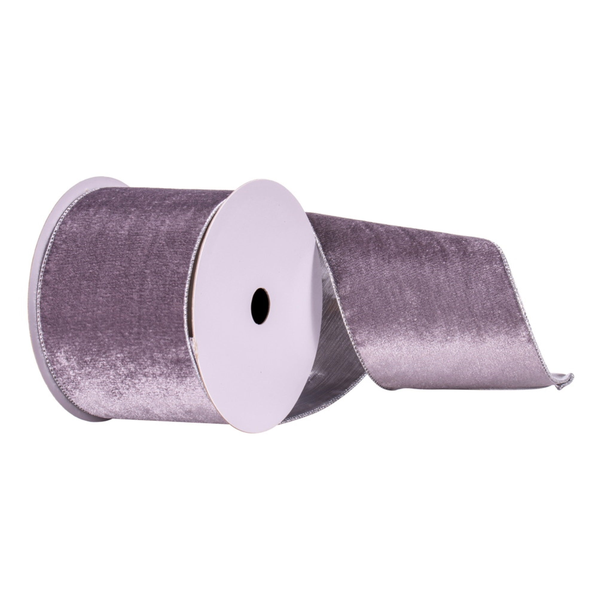 4” x 10 yd Silver Ribbon