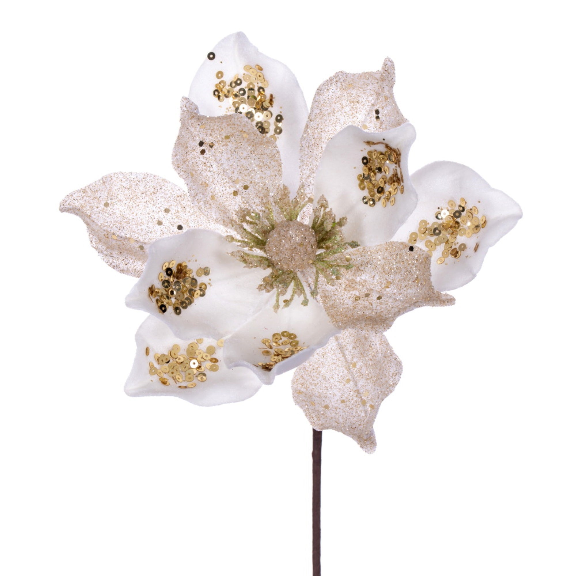 15” Cream Deluxe Magnolia 8” Flwr  6/bag