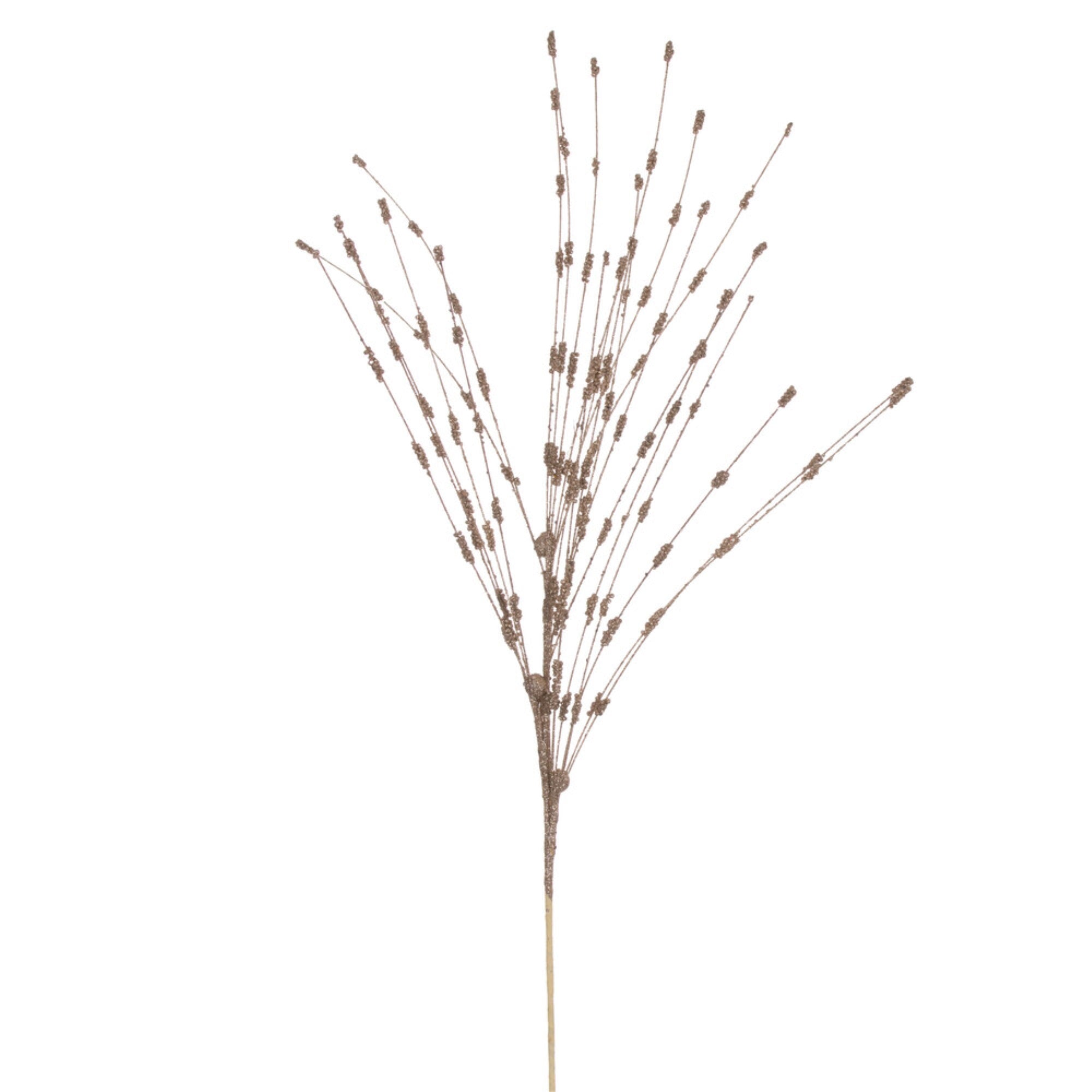 Vickerman 36” Champagne Berry Glitter Spray 6 per bag.