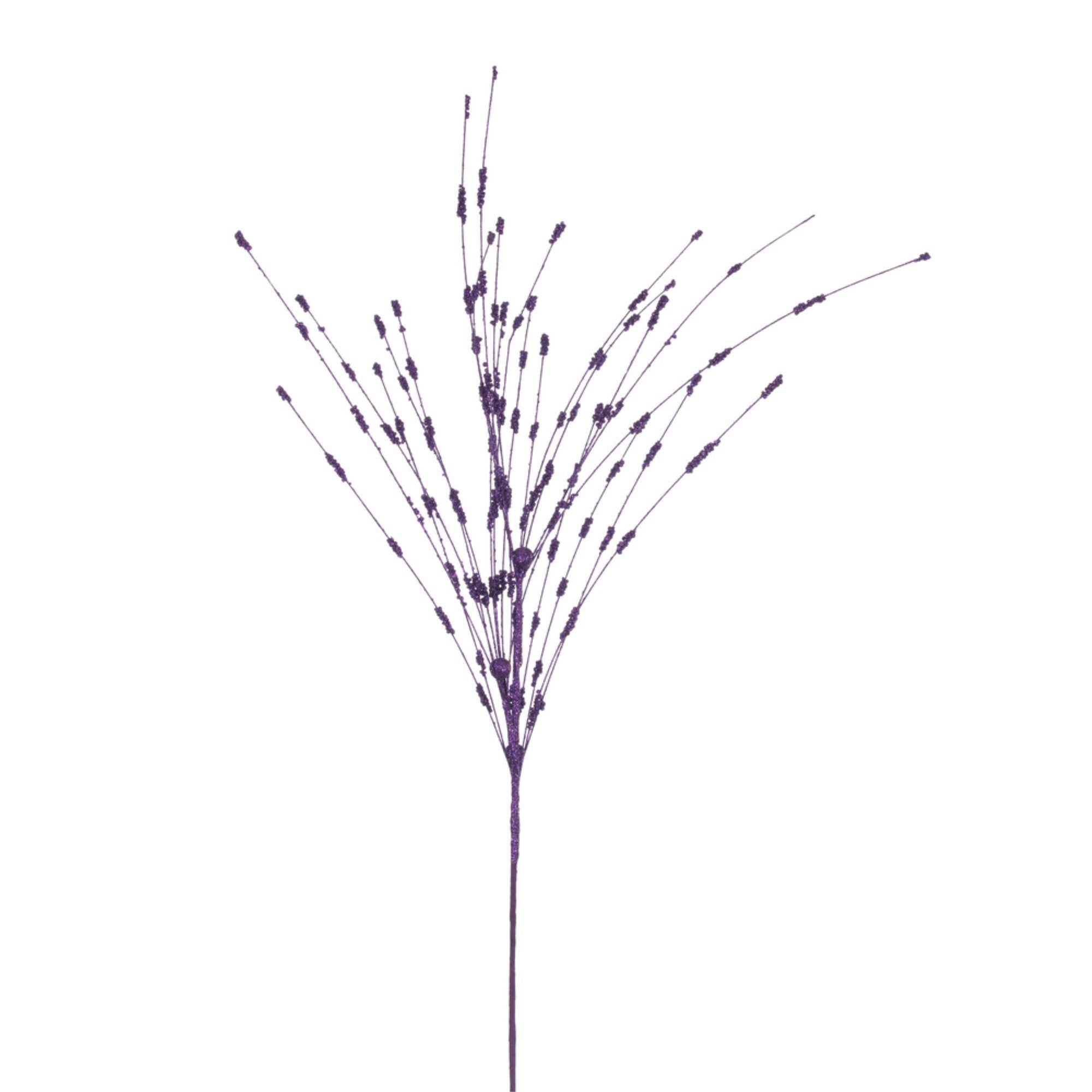 Vickerman 36” Purple Berry Glitter Spray 6 per bag.