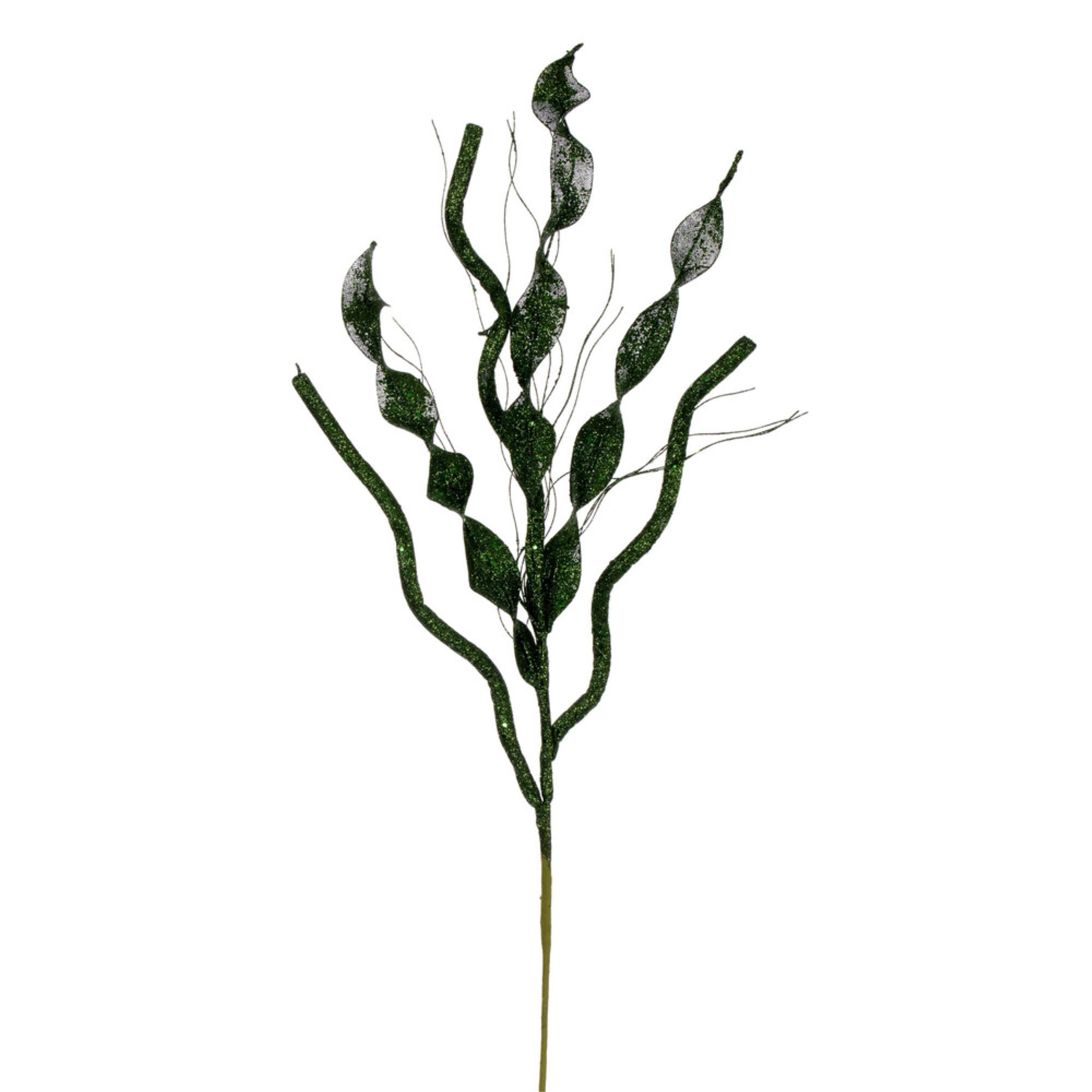 Vickerman 34” Juniper Multi Spiral Glitter Spray 4 per bag.
