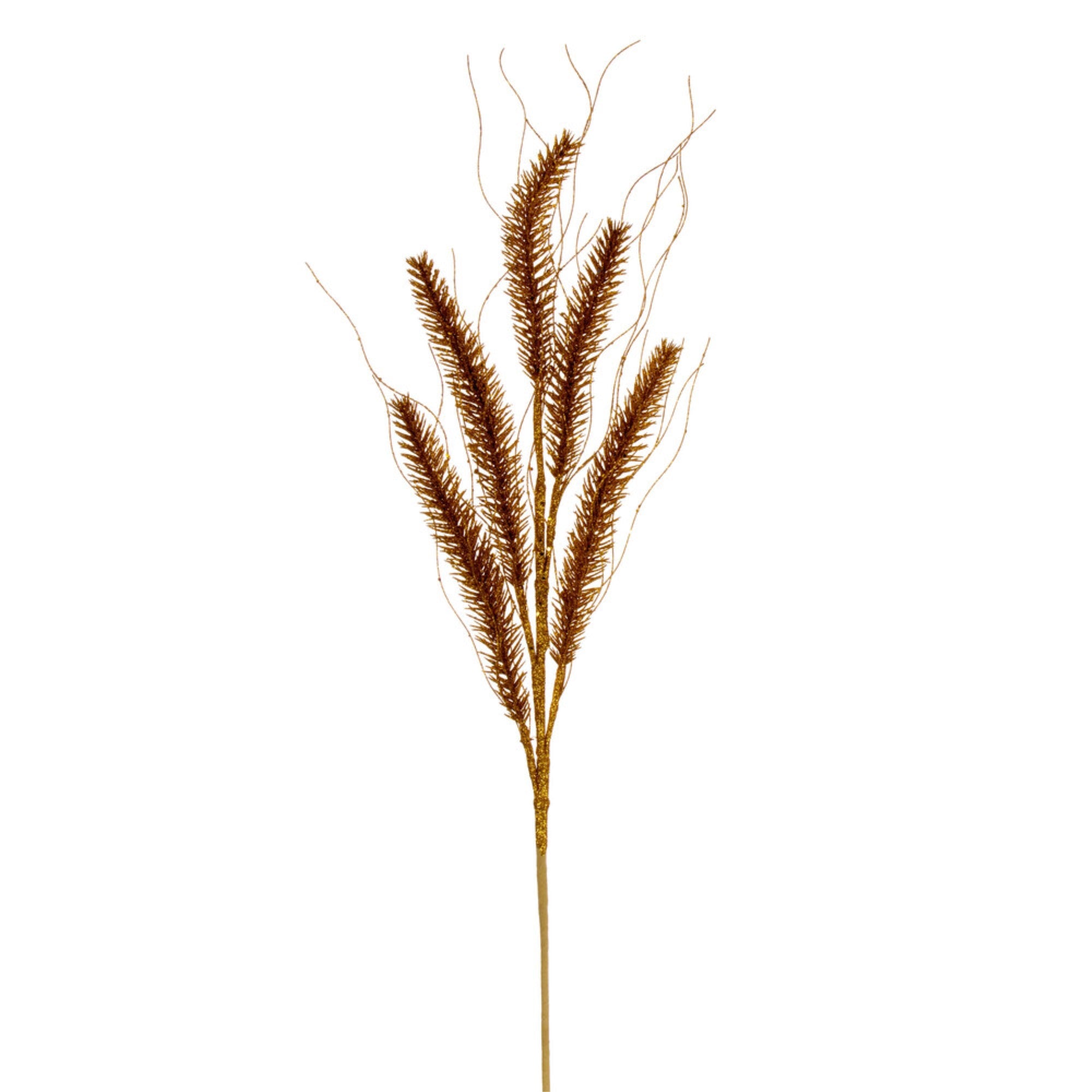 Vickerman 30” Antique Gold Wheat Glitter Spray 6 per bag.