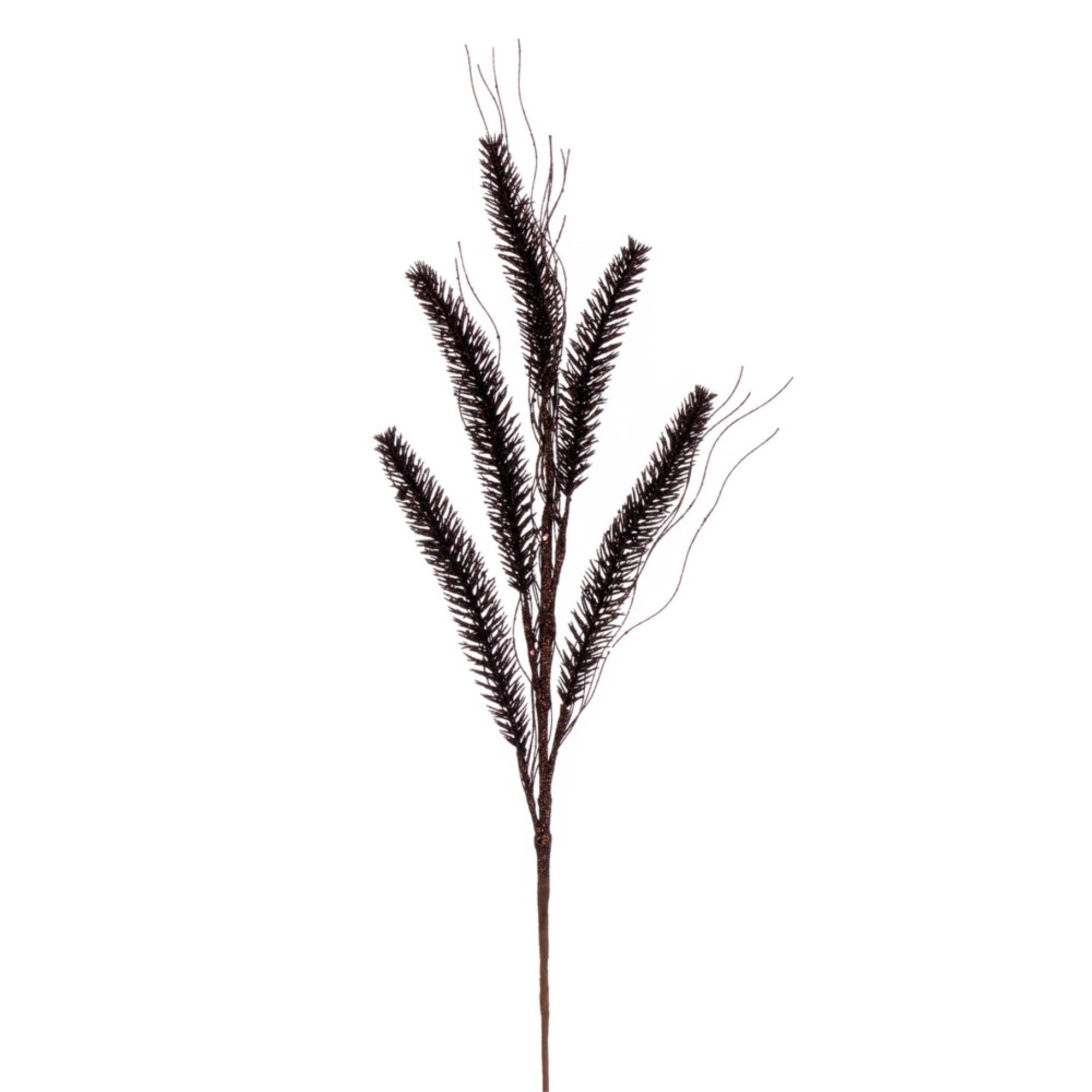 Vickerman 30” Chocolate Wheat Glitter Spray 6 per bag.