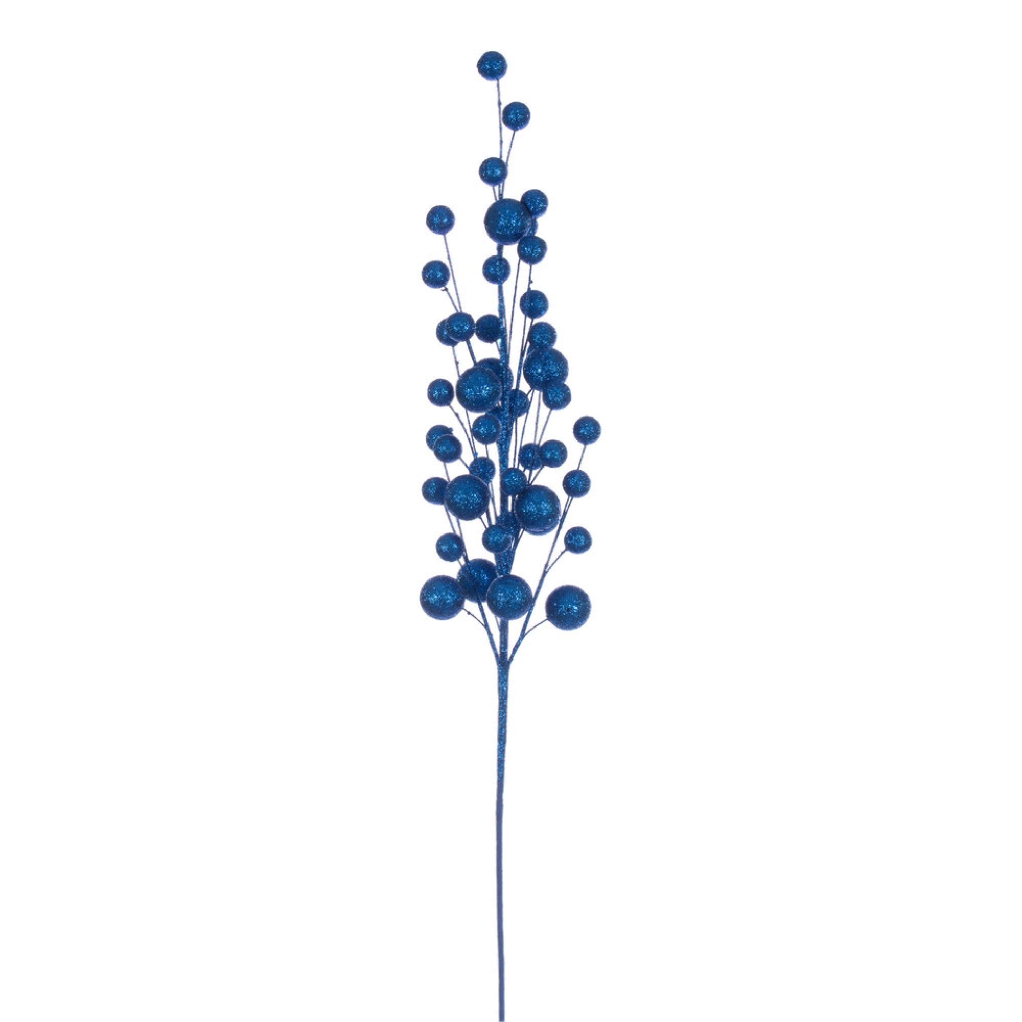 Vickerman 27” Blue Multi Ball Glitter Spray 4 per bag.