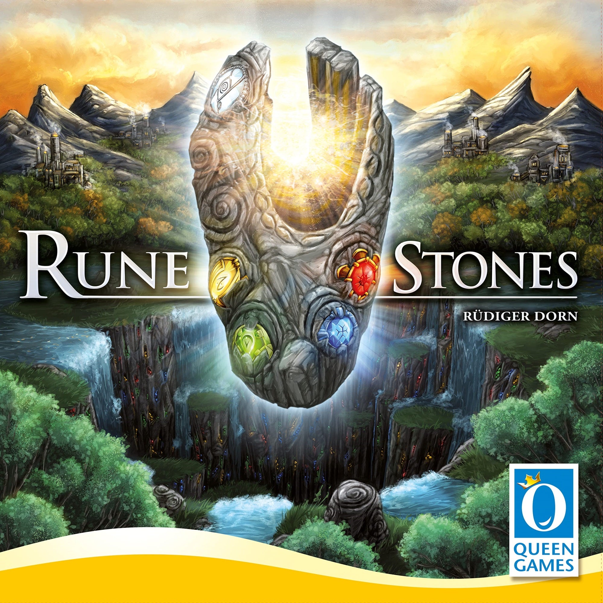 Queen Games Rune Stones Board Game
