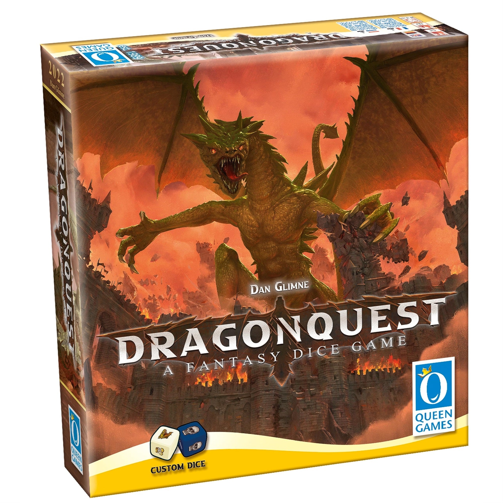Dragonquest: Fantasy Dice Game Queen Games Board Game