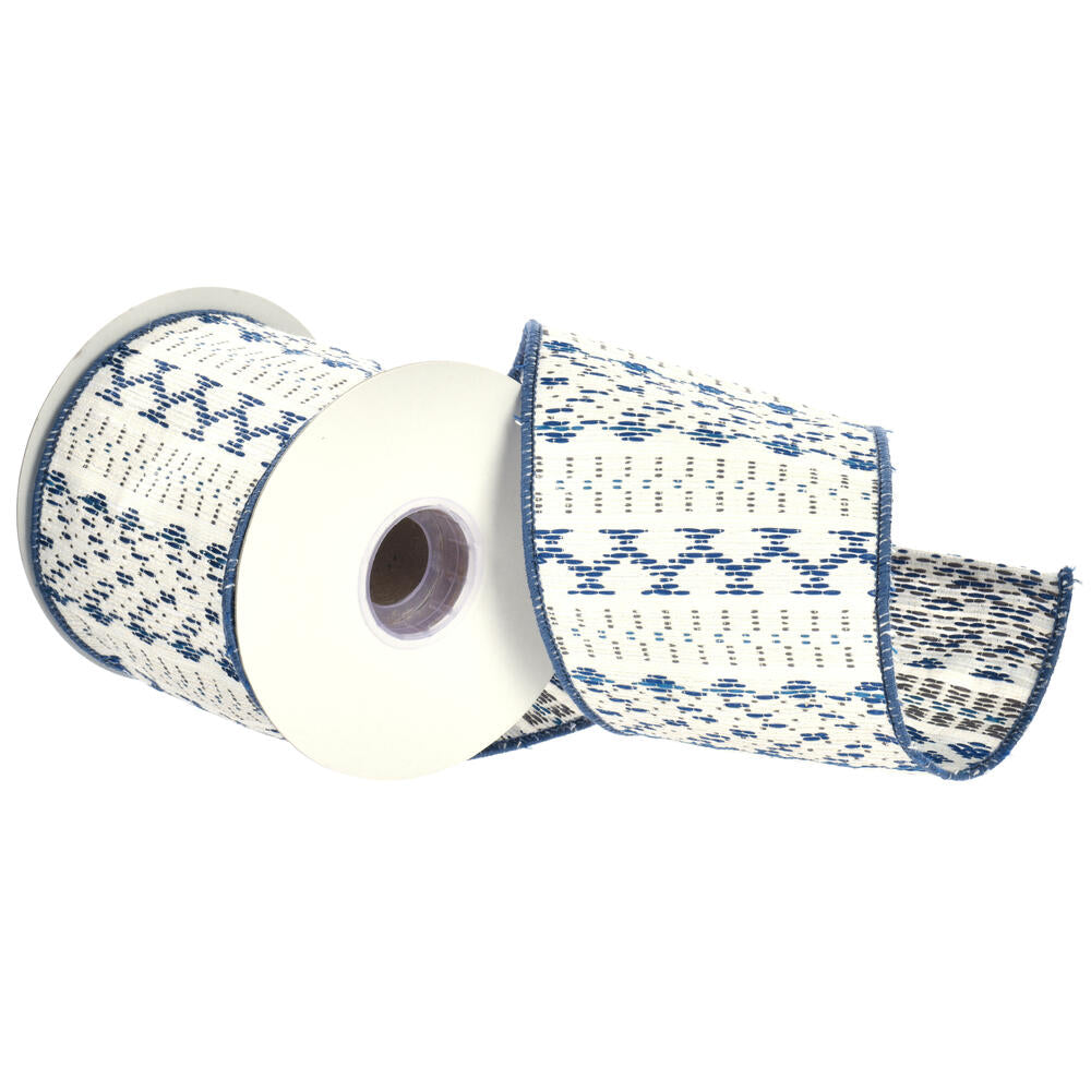 4”x10Y Blue  Ribbon