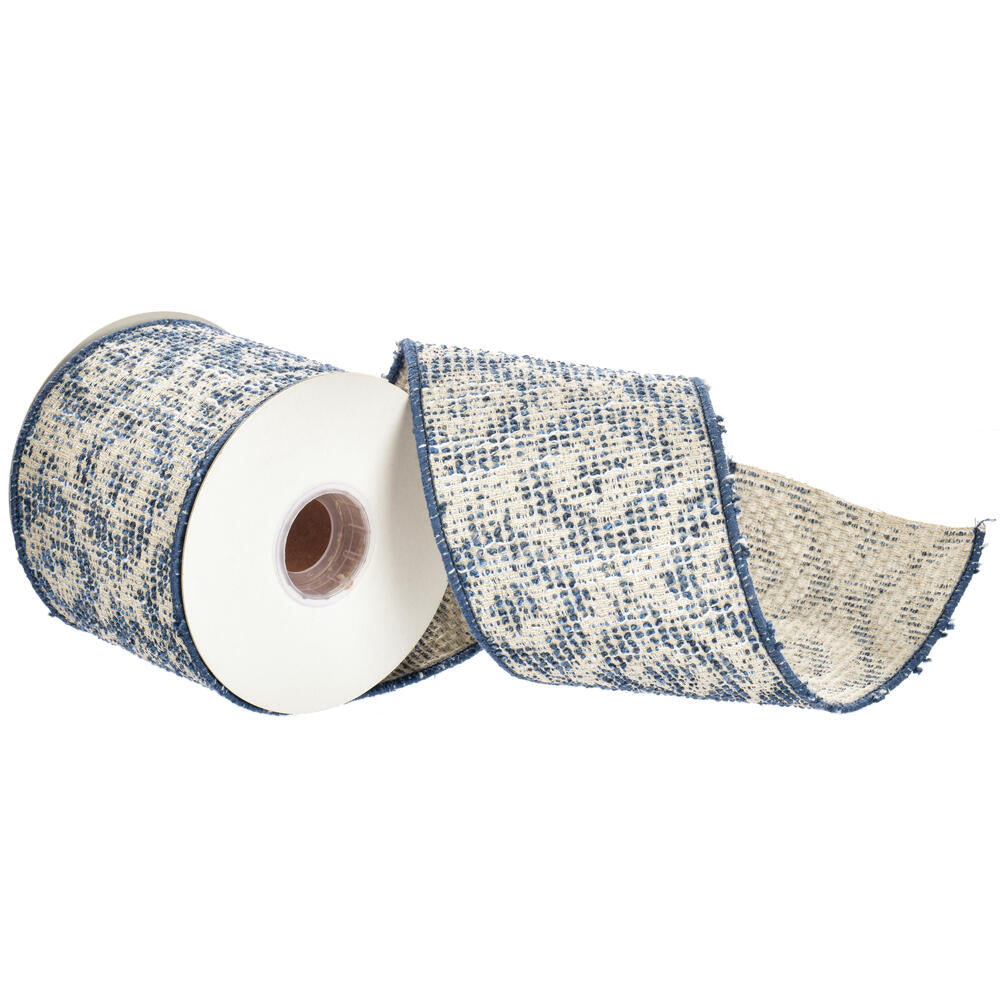 4” x 10YD Blue  Ribbon