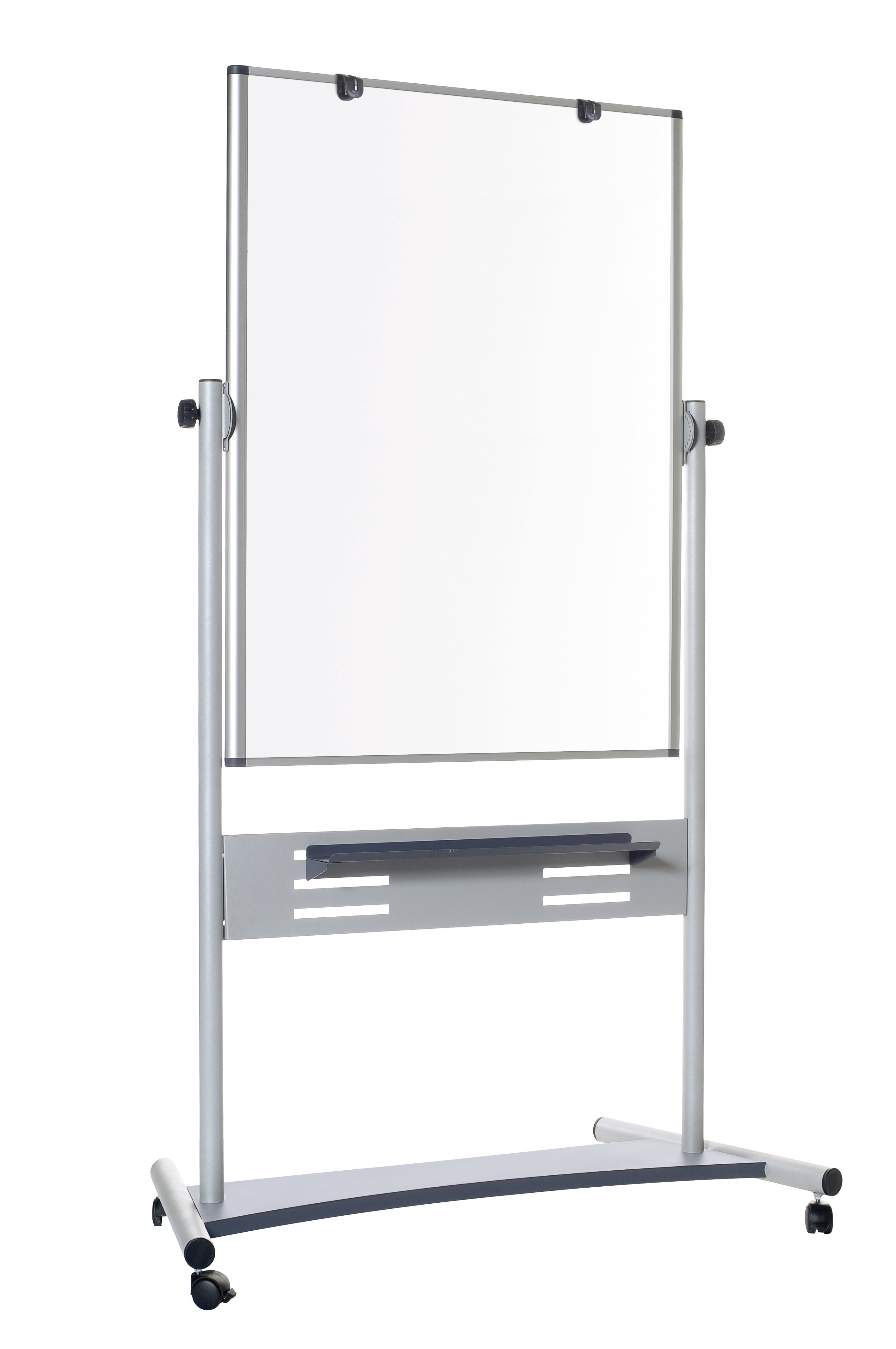 Magnetic Double-Sided Dry-Erase Mobile Revolving Easel 36 X 48, Grey