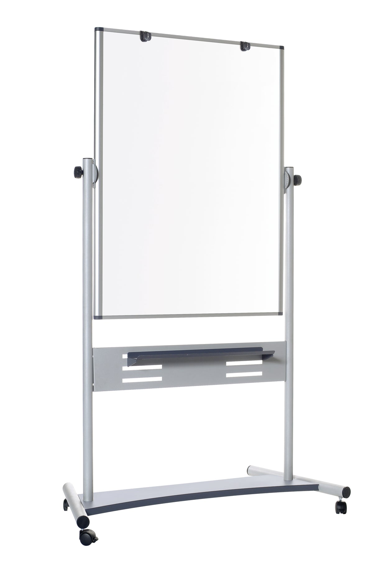 Magnetic Double-Sided Dry-Erase Mobile Revolving Easel 36 X 48, Grey