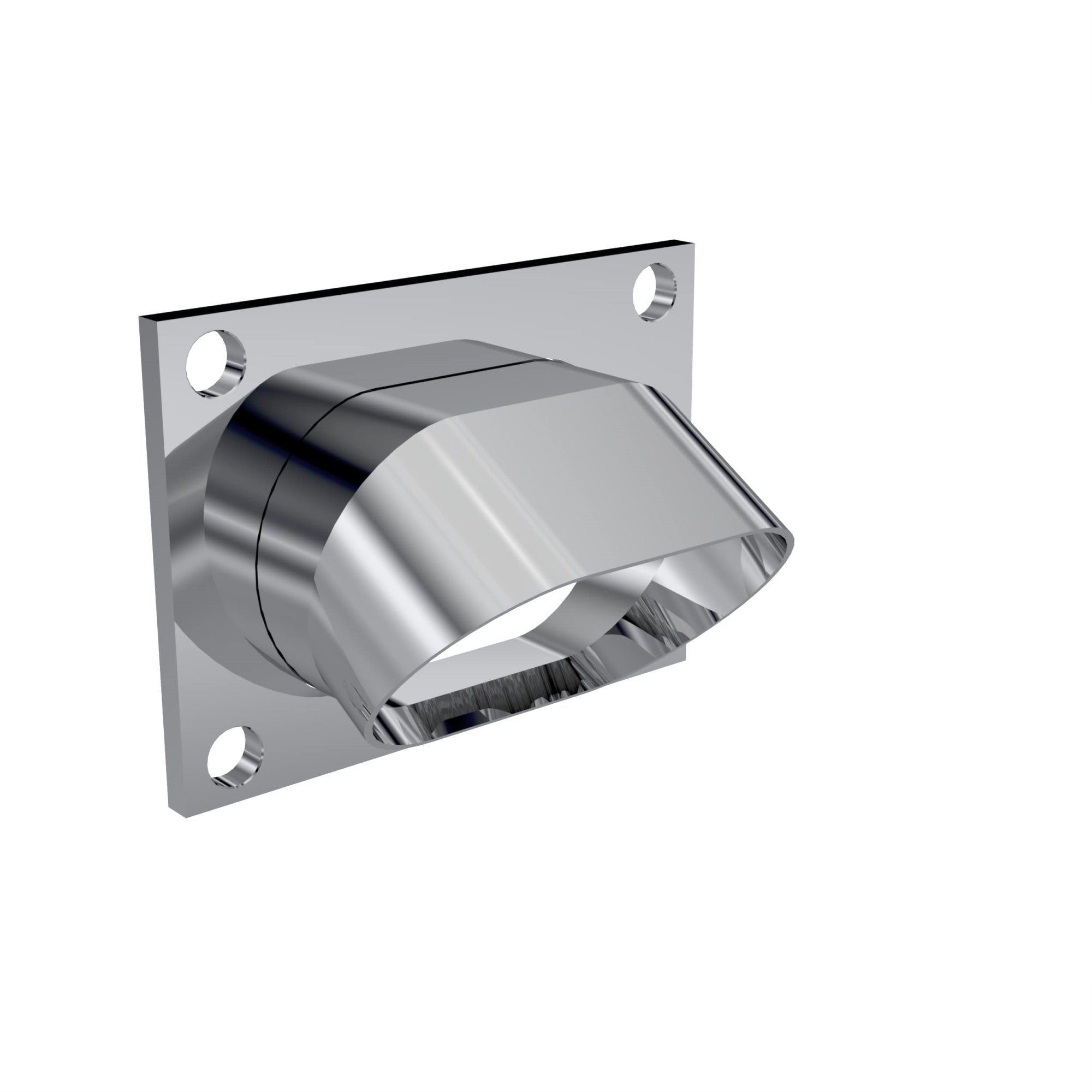 Quick Time Performance Low Profile Oval Stainless Steel Turn Down