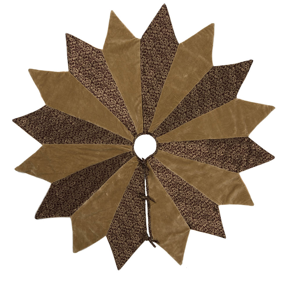 Vickerman 60” Brocade Brilliance Tree Skirt - QTX17080