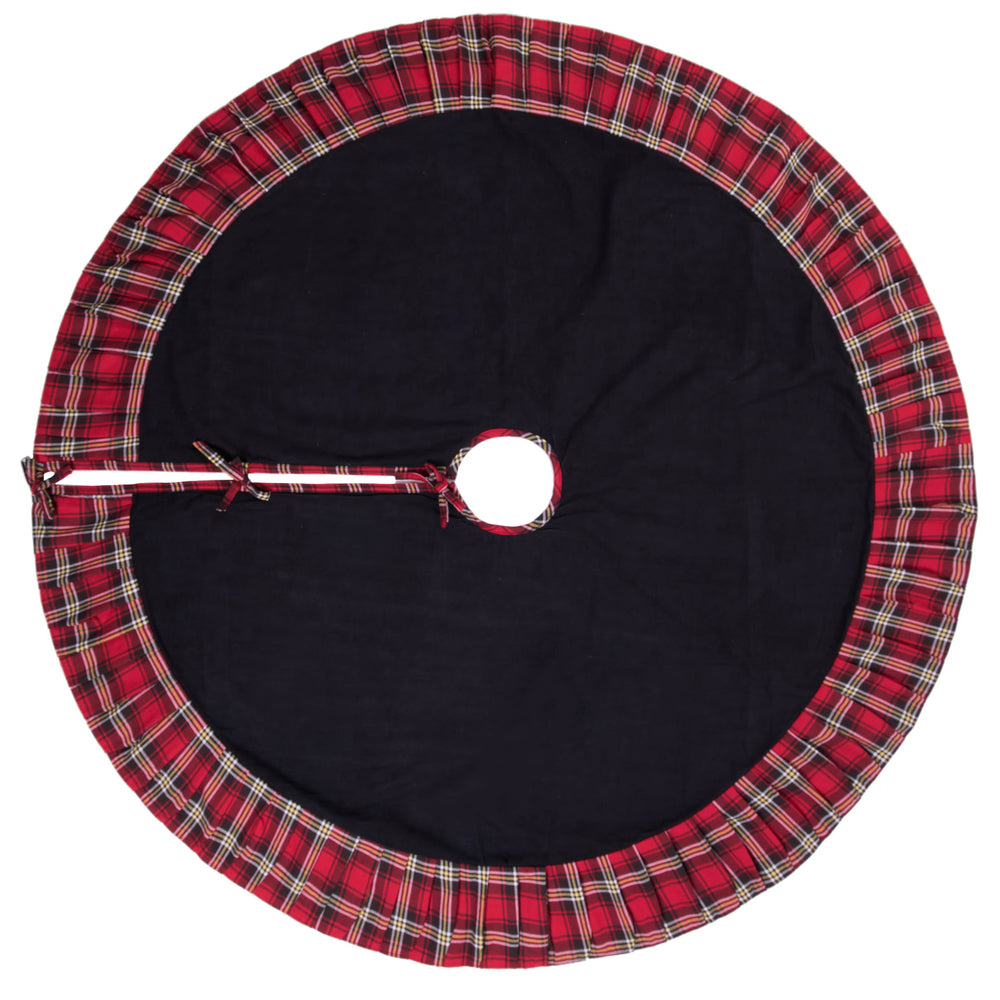 Vickerman 60” Scotsman Collection Tree Skirt - QTX17141