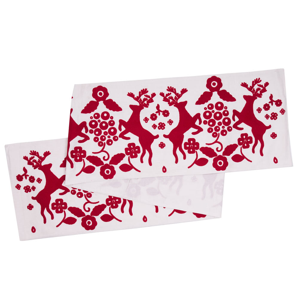 Vickerman 12 X 60 Scandia Christmas Table Runner - Qtx17233