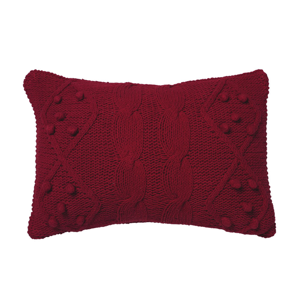 Vickerman 14” x 20” French Knot Cushion Pillow - QTX17561