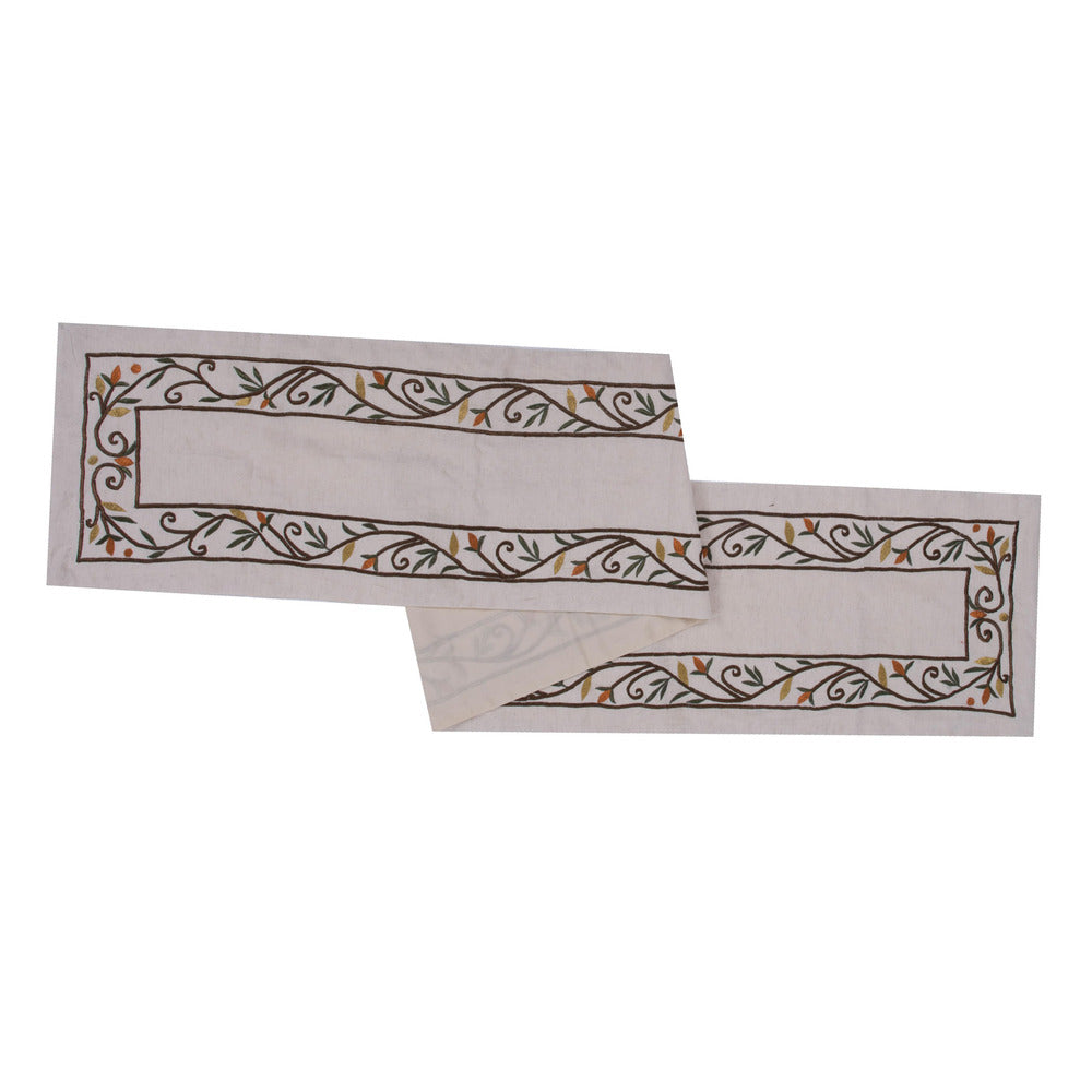 Vickerman 14 X 90 Harvest Border Table Runner - Qtx17713