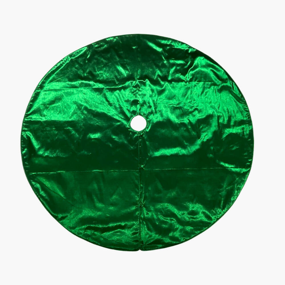 60” Green Metallic Tree Skirt