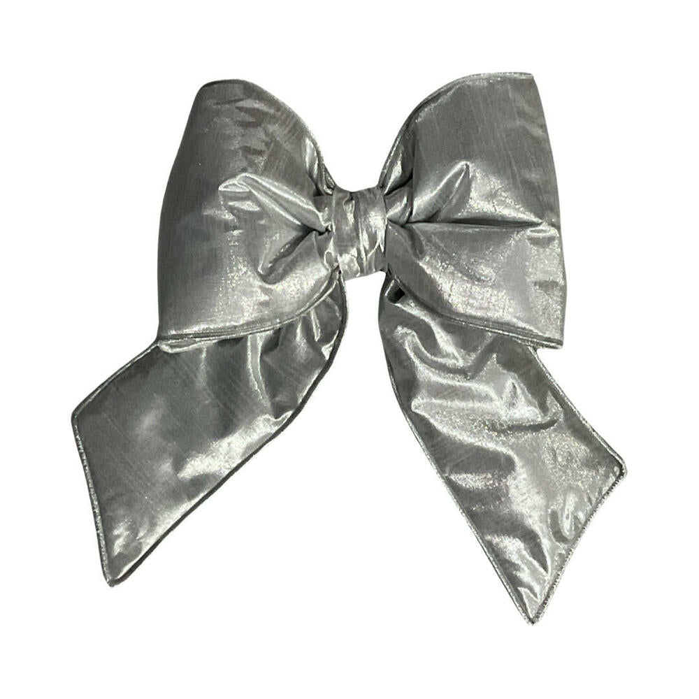 12” x 15” Silver Metallic Bow