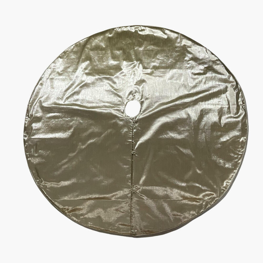 60″ Champagne Metallic Tree Skirt