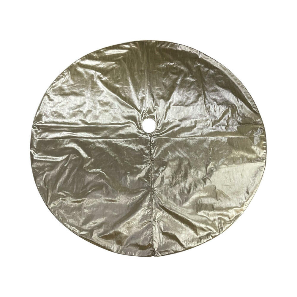 72” Champagne Metallic Tree Skirt