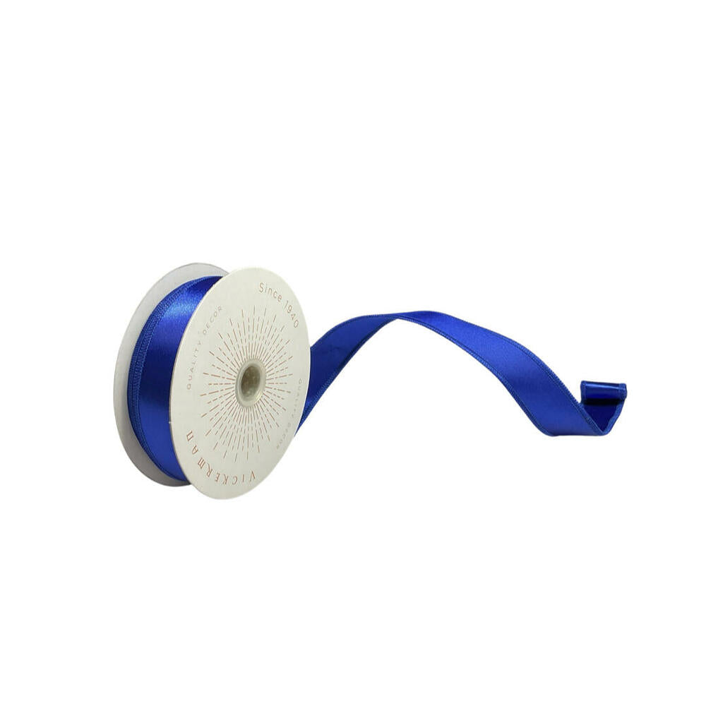 1”x10yd Blue Satin Ribbon