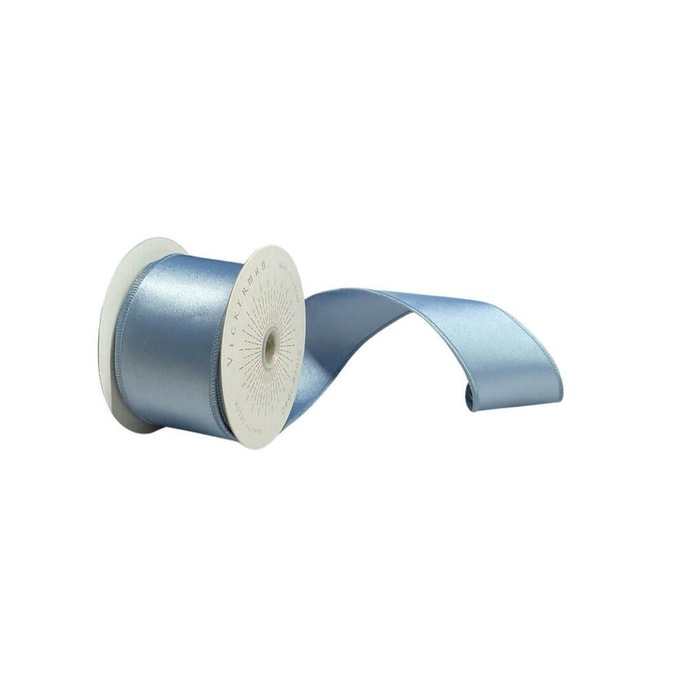 2.5”x10yd Periwinkle Satin Ribbon