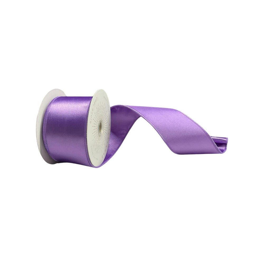 2.5”x10yd Lavender Satin Ribbon