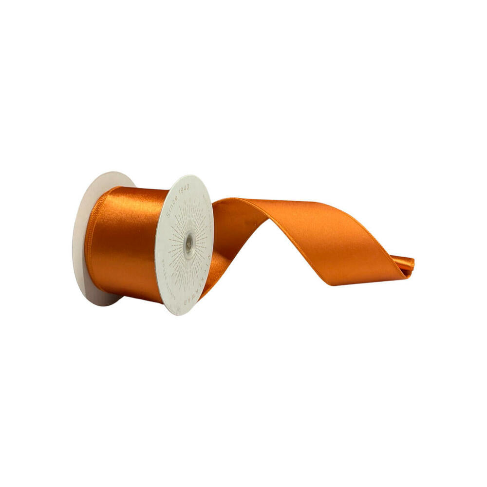 2.5”x10yd Copper Satin Ribbon