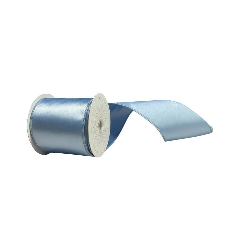 4”x10yd Periwinkle Satin Ribbon