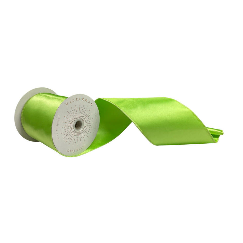 4”x10yd Celadon Satin Ribbon