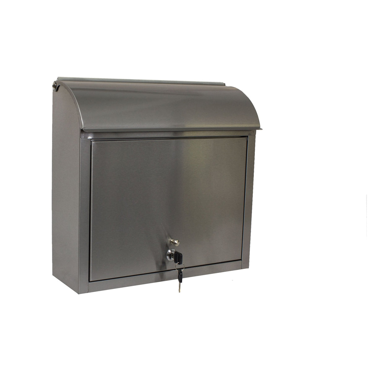 Compton Locking Mailbox, Stainless Steel