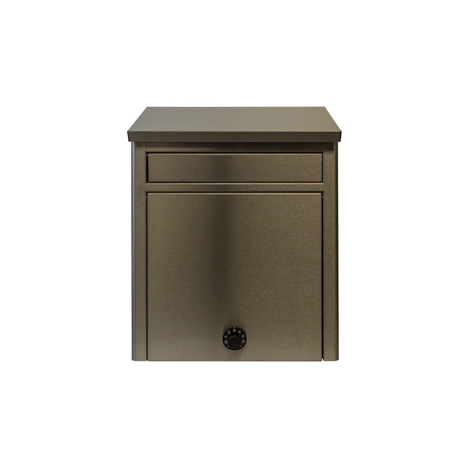 Kalos Stainless Steel Wall Mounted Mailbox With Combo Lock