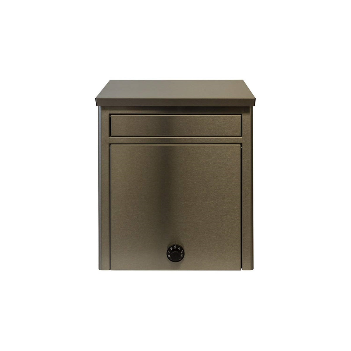 Kalos Stainless Steel Wall Mounted Mailbox With Combo Lock