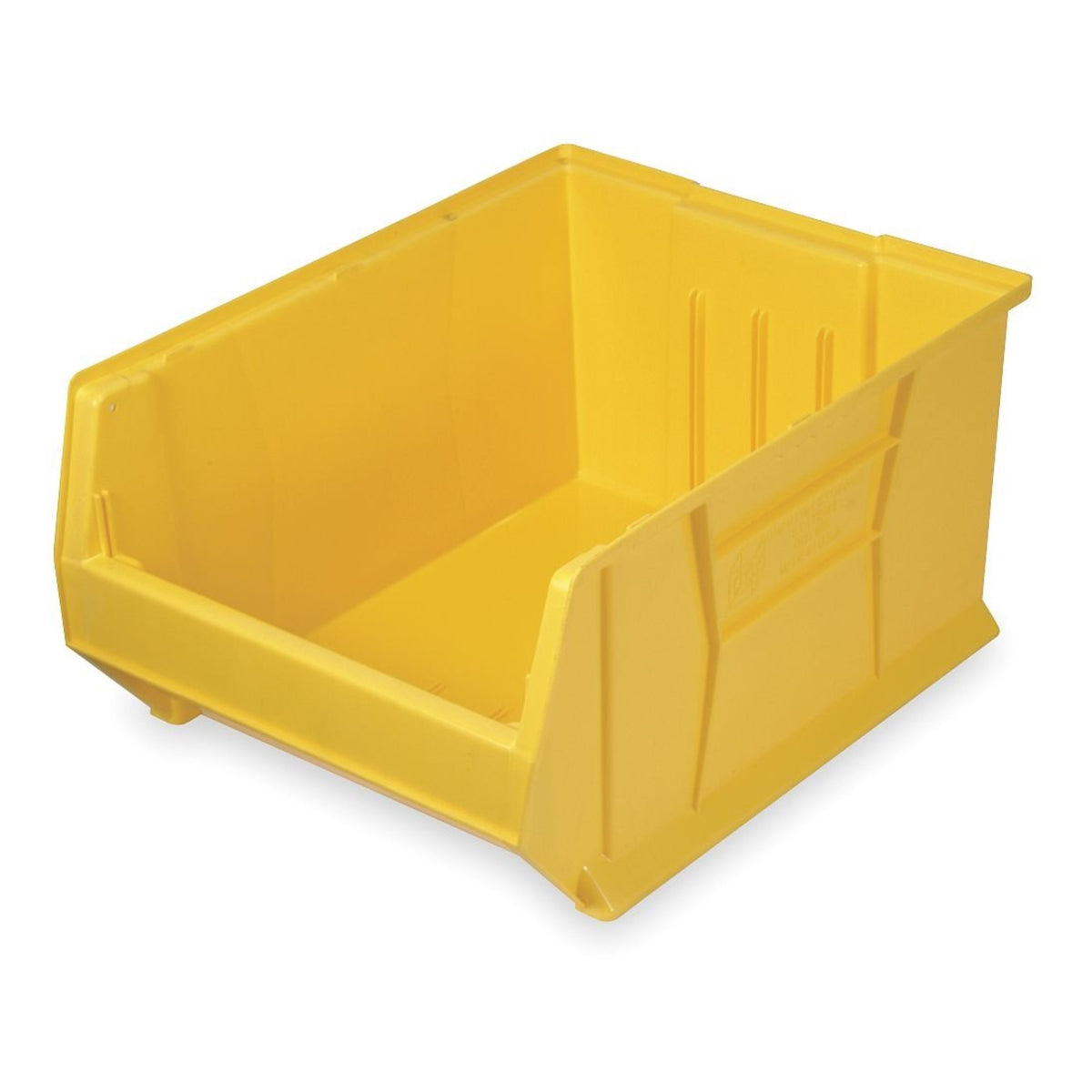 Hulk 36Container, 35-7/8L X 23-7/8W X 17-1/2H, Stackable, Polypropylene, Yellow, Made In Usa
