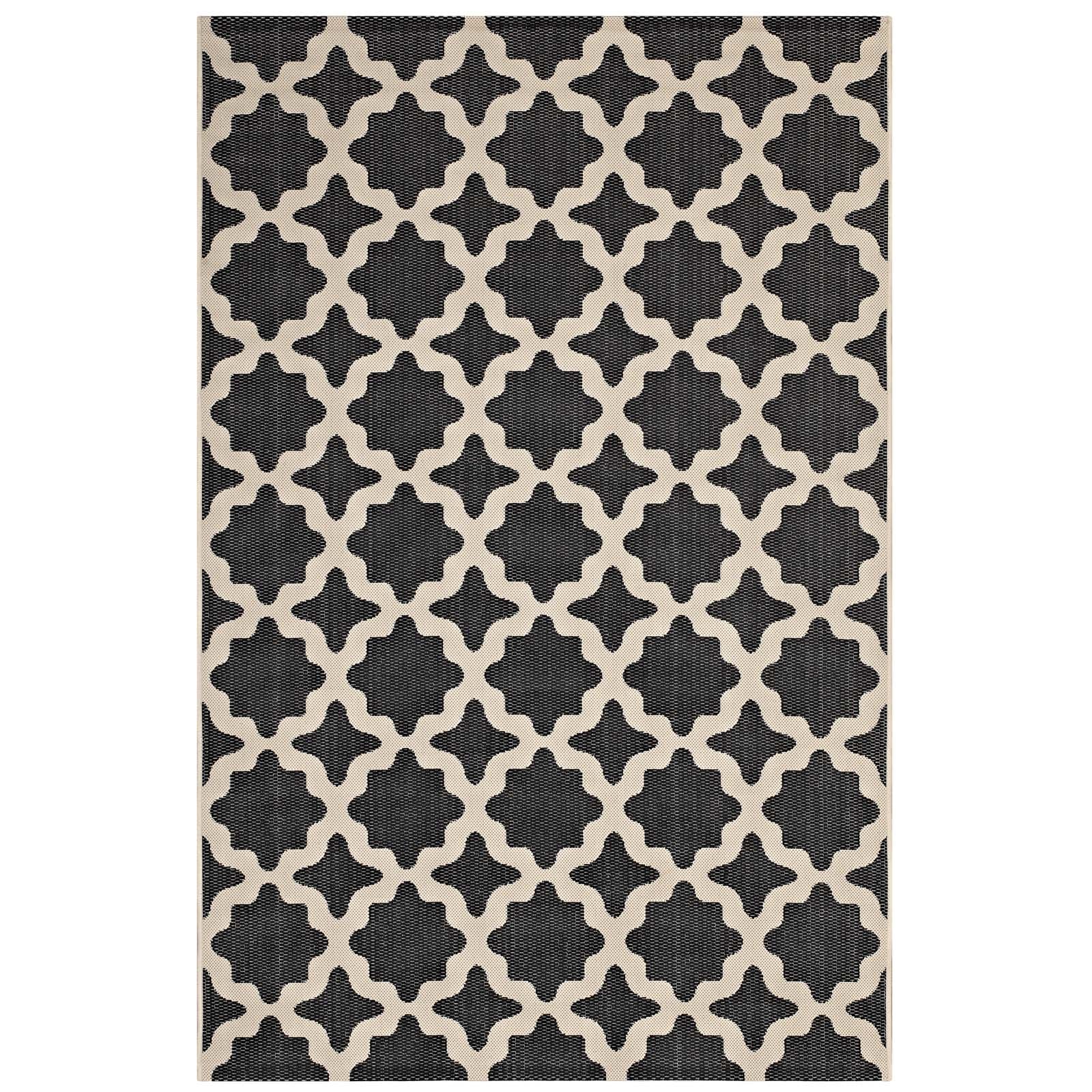 Casafoyer Cerelia Moroccan Trellis Indoor/Outdoor Area Rug - Stylish, Durable, And Family-Friendly