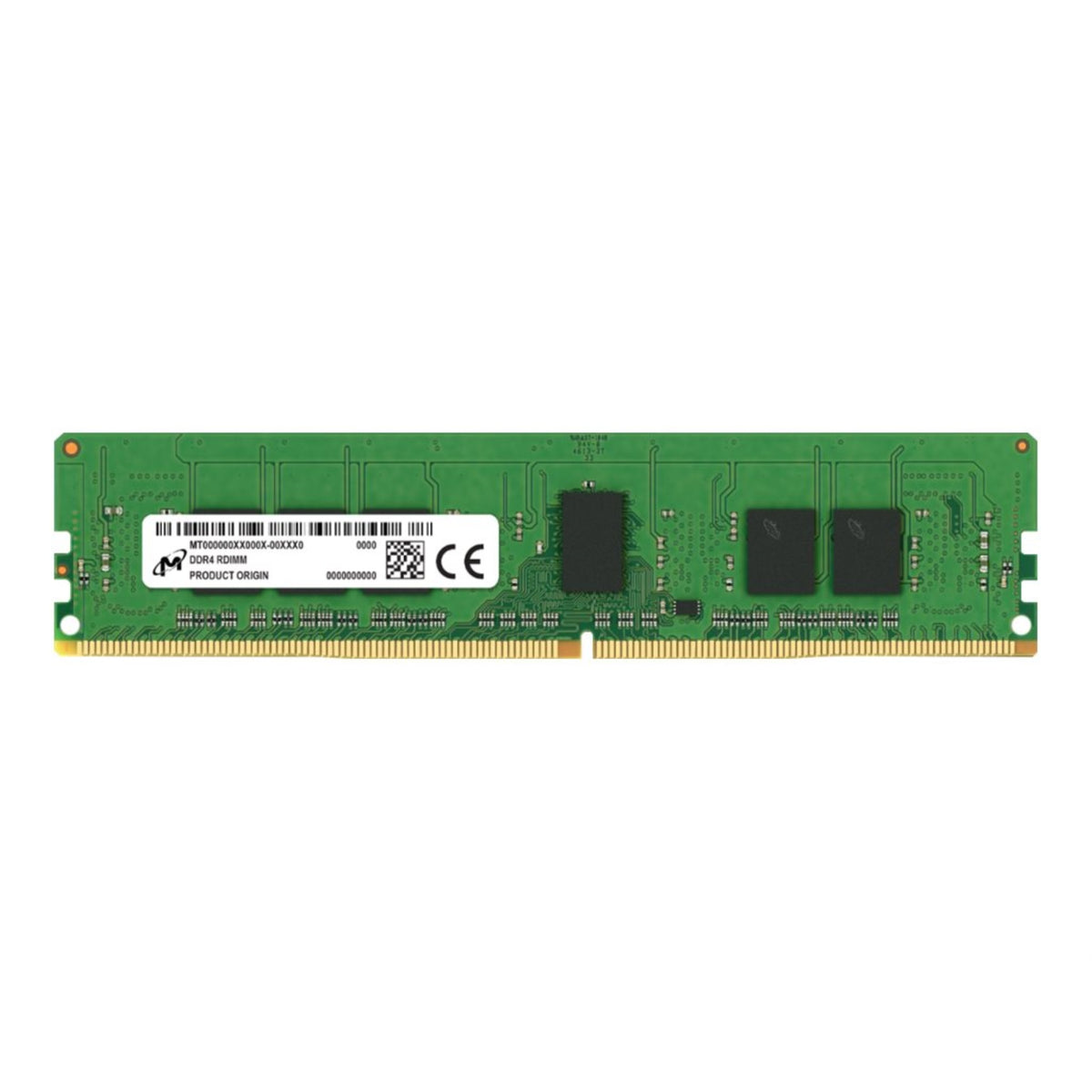 Micron - Ddr4 - Module - 8 Gb - Dimm 288-Pin - 3200 Mhz / Pc4-25600 - Registered