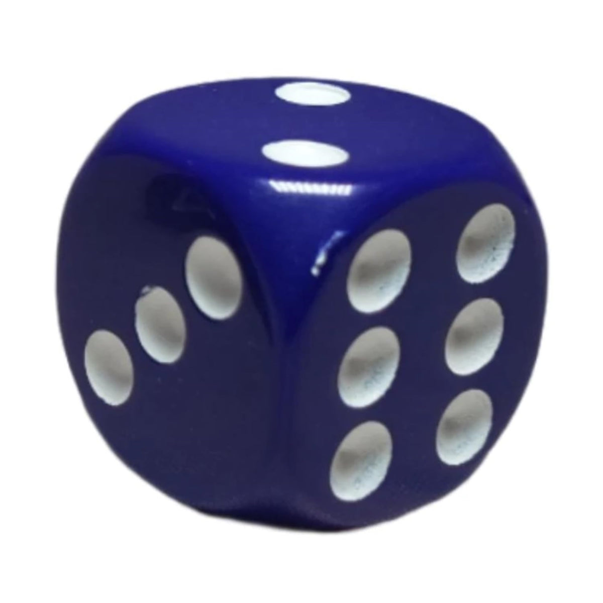 Role 4 Initiative D6 18Mm Opaque Dark Blue W/White (12)