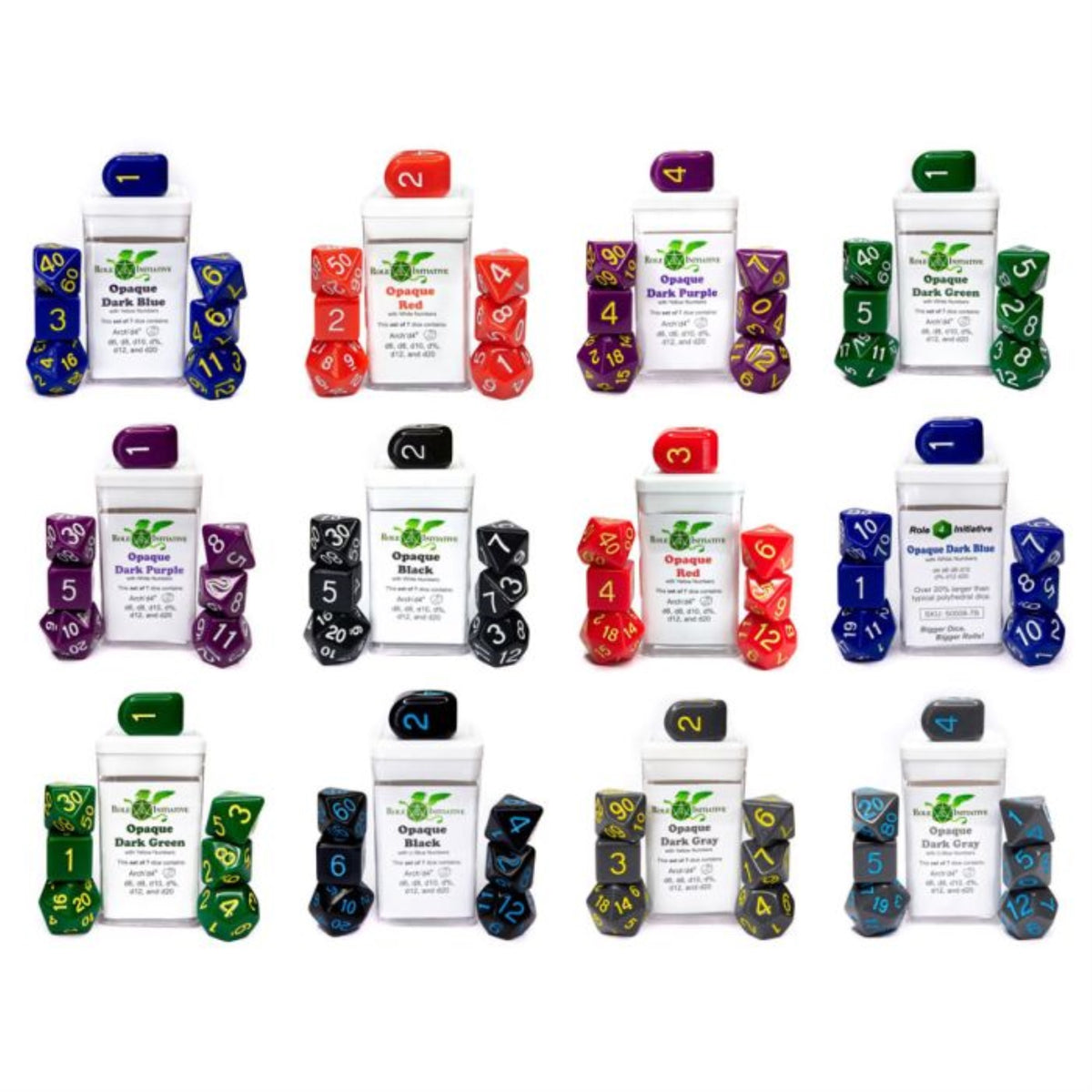 Op Dice Sampler Bundle: 7-Set (12)