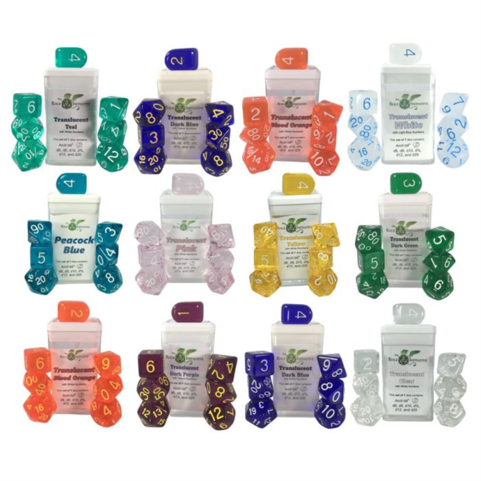 Tr Dice Sampler Bundle: 7-Set (12)