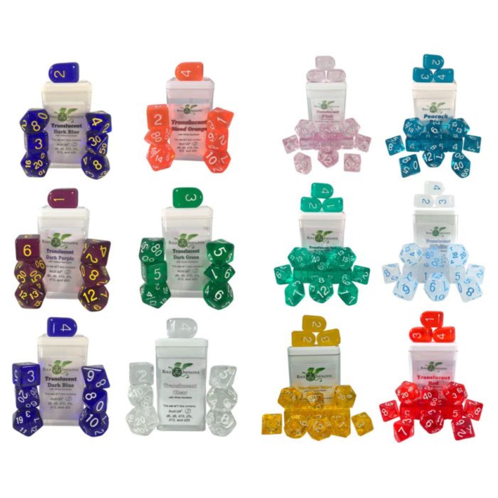 Tr Dice Bundle: Mix 7-Set 15-Set (12)